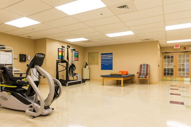 Therapy gym rehabilitation space